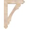 Ekena Millwork Olympic Arts & Crafts Smooth Bracket, Douglas Fir, 5 1/2"W x 32"D x 44"H BKT06X32X44OLY03SDF - alternate 2
